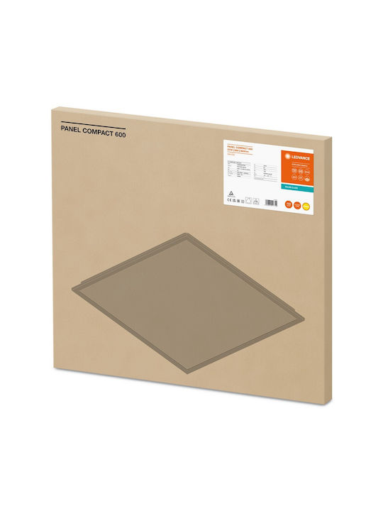 Ledvance Panel LED Panel 33W με Θερμό Λευκό Φως