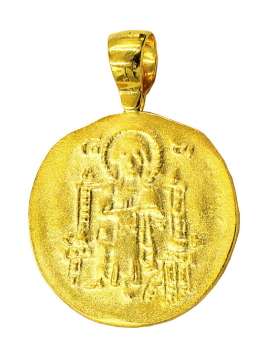 Roloi Kaliamanis Μενταγιόν Κωνσταντινάτο Χρυσό 14K