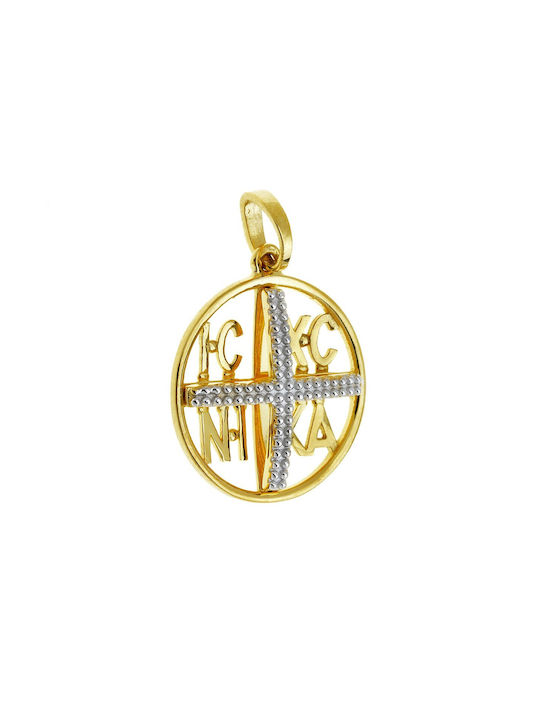 Pendant Kids Talisman Constantine from Gold 14K 221006