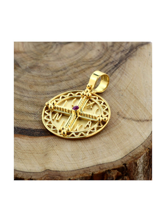 Pendant Kids Talisman Constantine from Gold 18K P-43709