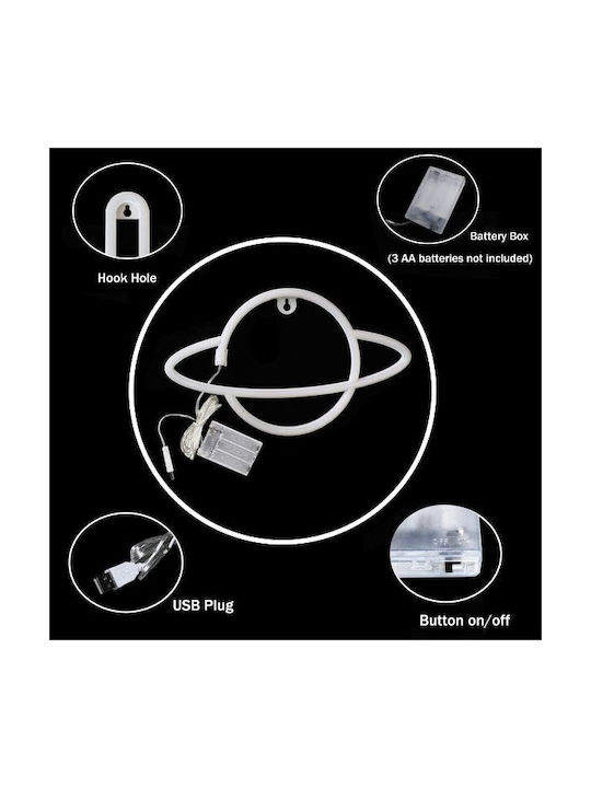 WiFi Dekorative Lampe Rosa
