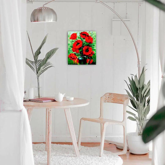 Buchet cu maci Set de Colorat 50x40cm