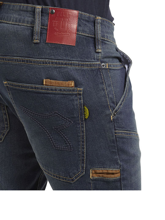 Utility Diadora Pant Stone Plus Παντελόνι Εργασίας Τζιν Μπλε