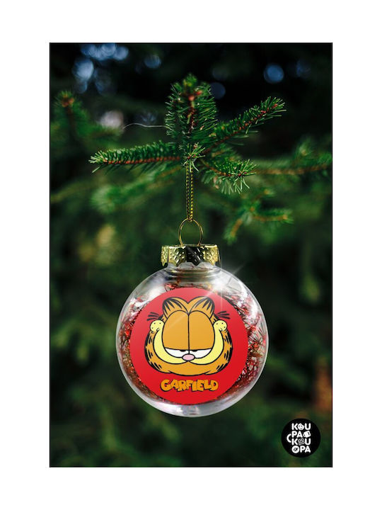 Weihnachtshänger Kugel Ornament Plastik Durchsichtig 8cm