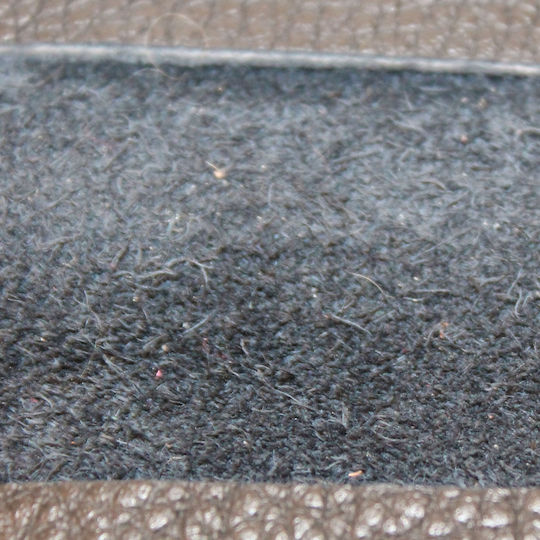 Panora Lederne Tabaktasche in Gray mit magnetischem Verschluss 16.2x9.5cm