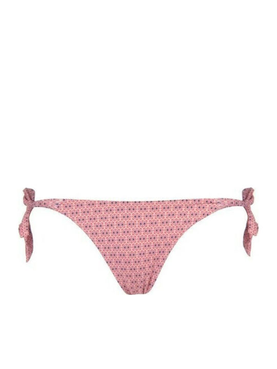 Bikini Slip with Ties Orange