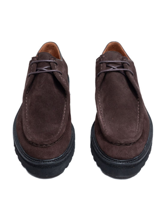 Sider Collection Men's Suede Casual Shoes Brown