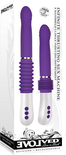 Evolved Novelties Infinite Thrusting Δονητής G-Spot Μωβ