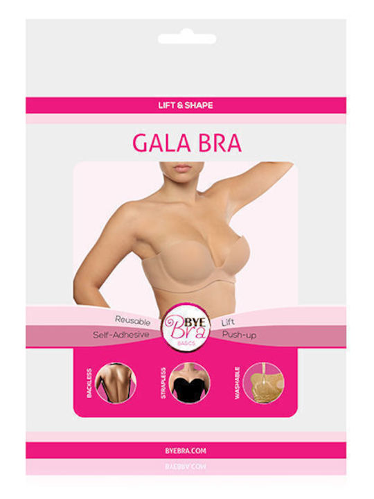 Sticker Push Up Sticker Strapless Bra Underwire Pink