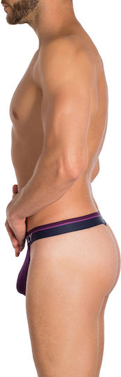 Obviously Apparel Ανδρικό Sexy String Μωβ