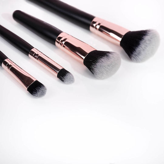 Brushworks Profesional Pensulă de Machiaj pentru Pudră din Păr Sintetic Mini