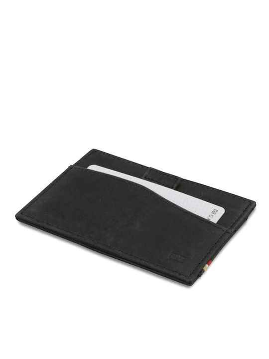 Leggera Portofel bărbătesc Carduri cu RFID Negru