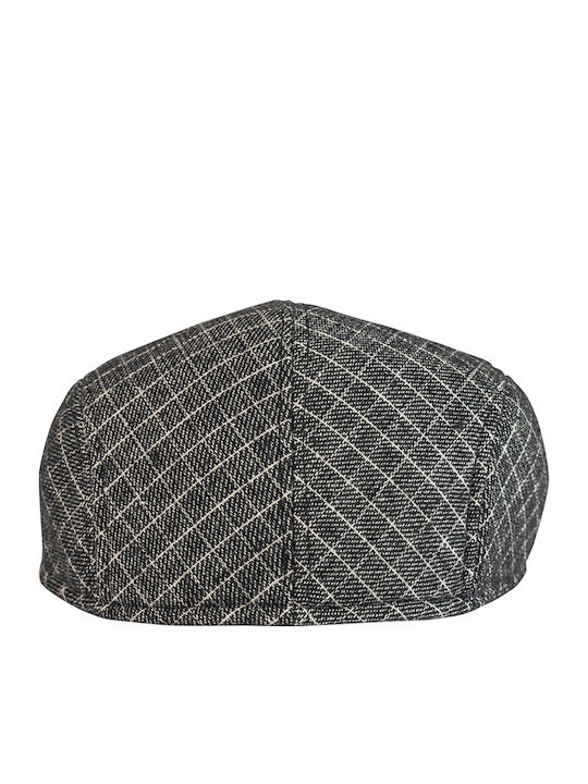 Brims and Trims Men's Flat Cap Gray