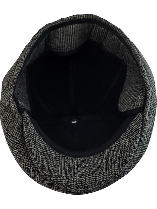Brims and Trims Men's Flat Cap Gray