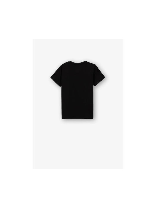 Tiffosi Kinder-T-Shirt Schwarz