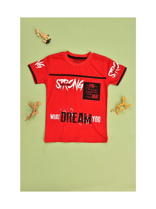 Potre Kids T-shirt Red