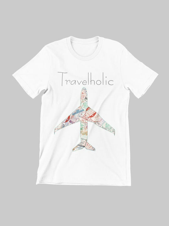 Детска тениска Сив Travelholic