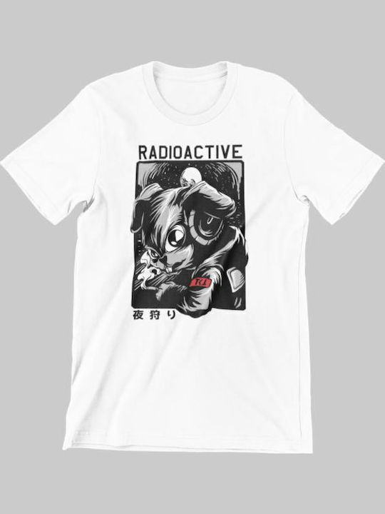 Παιδικό T-shirt Λευκό Radioactive Mutant Rabbit