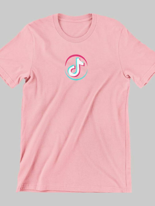 Παιδικό T-shirt Ροζ Tik Tok