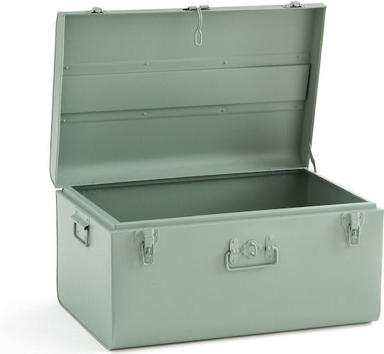 La Redoute Interieurs Металик Куфар 57x57x24.5 см Зелен