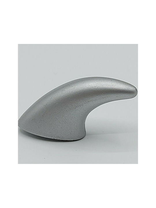 Pamar Buton Mobilier din Zamak & Metal Chrome-matte 20mm (Distanța între Centre 20mm) 0282-000-10C1 1buc