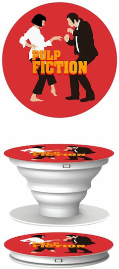 Koupakoupa Pop Socket for Mobile Phone Pulp Fiction Dancing Phone Holders Stand Red