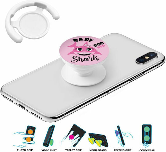 Koupakoupa Pop Socket Κινητού Baby Shark Girl Phone Holders Stand