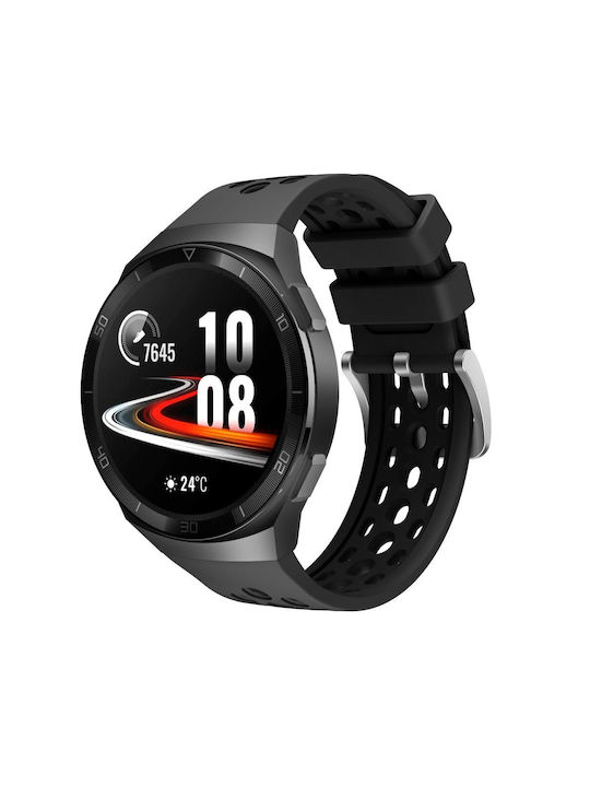 Watch Gt2e 46mm Λουράκι Σιλικόνης Μαύρο (Huawei Watch GT 2e)