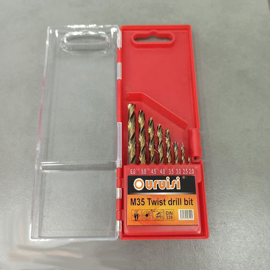 Uruisi Star Set 8 Burghie HSS pentru Metal