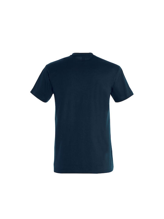 T-shirt Harry Potter Blue Cotton