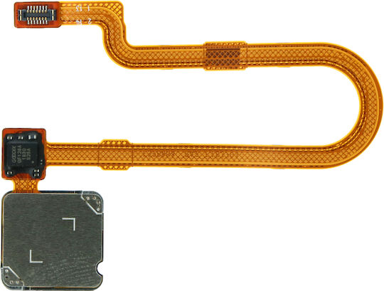 Sensor Flex Καλωδιοταινία με Δακτυλικό Αποτύπωμα σε Μαύρο χρώμα για Xiaomi Mi 8 Lite