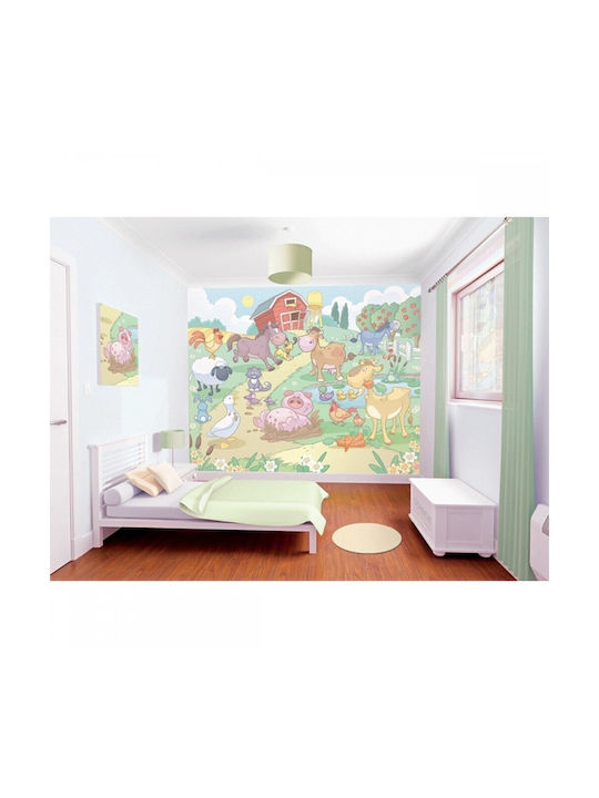 Wallndesign Tapet pentru copii Fun On Farm L304xA245buc