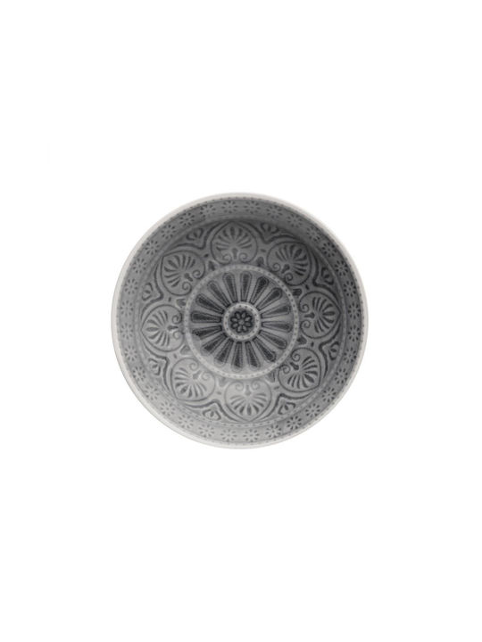 Butlers Sumatra Bol Servire Rotund Ceramic Gri cu Diametrul 14 cm