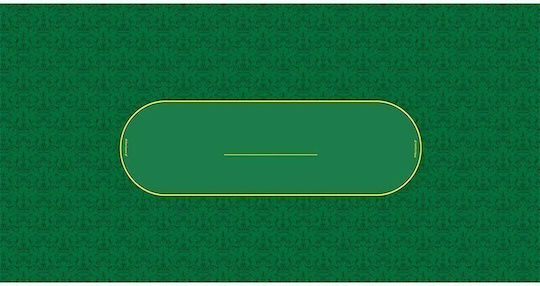 Pokeritems Poker Queen Filz Stoff Grün 295x155cm 1Stück