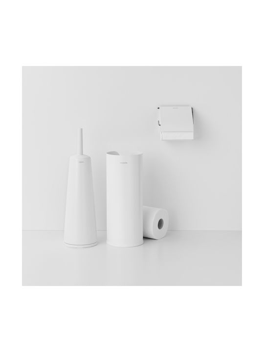 Brabantia Brabantia Badezimmerzubehör-Set Metall Weiß 3 Stück