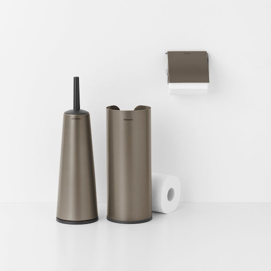 Brabantia Set Accesorii Pentru Baie Metalic Gri 3 Bucăți