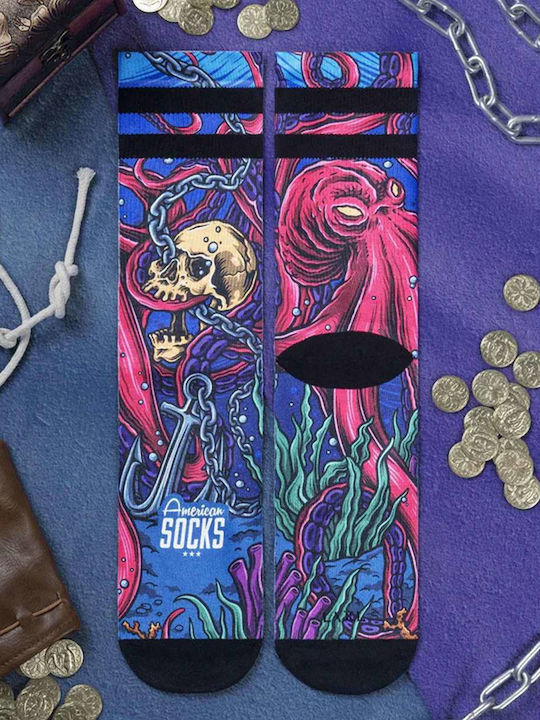 American Socks Octopus Ανδρικές Κάλτσες με Σχέδια Πολύχρωμες American Socks Octopus Ανδρικές Κάλτσες με Σχέδια Πολύχρωμες