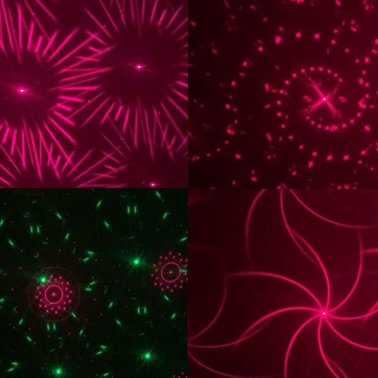 Proiector De Crăciun Laser Cu Iluminare Verde / Roșie IP44 Pentru Exterior