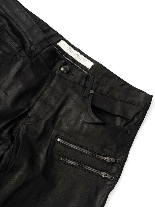 Jean Men's Jeans Pants with Slim Fit Black