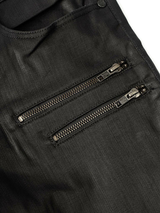 Jean Men's Jeans Pants with Slim Fit Black