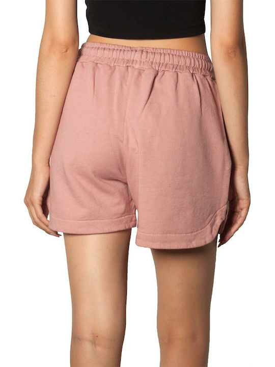 Women's Terry Sporty Shorts Pink