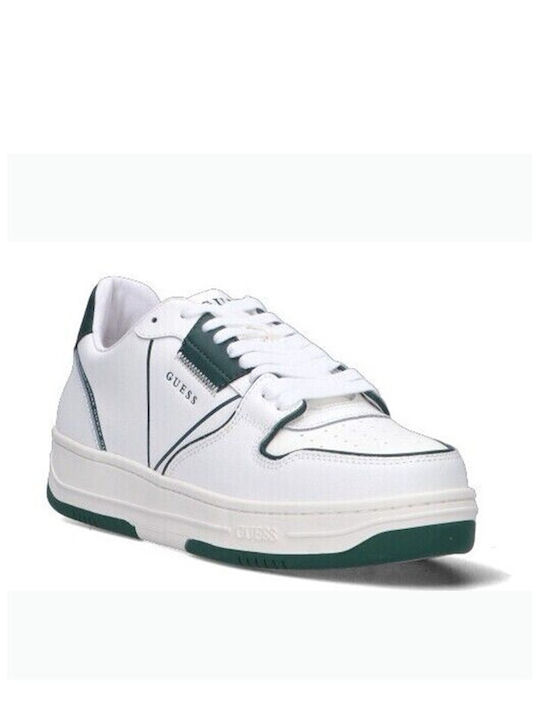 Guess Ανδρικά Sneakers White Green