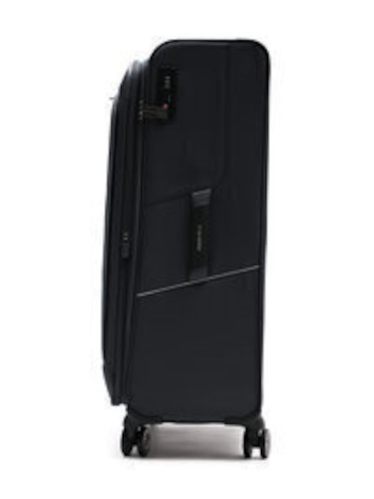 Travelite Skaii Skaii Μεγάλη Βαλίτσα Ταξιδίου Υφασμάτινη Γκρι με 4 Ρόδες