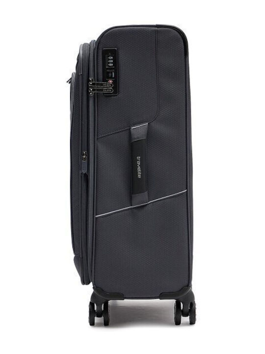 Travelite Skaii Skaii Valiză de călătorie medie Gray cu 4 Wheels