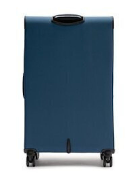Travelite Skaii Skaii Großer Reisekoffer Weichschalen Blue mit 4 Räder Höhe 78cm
