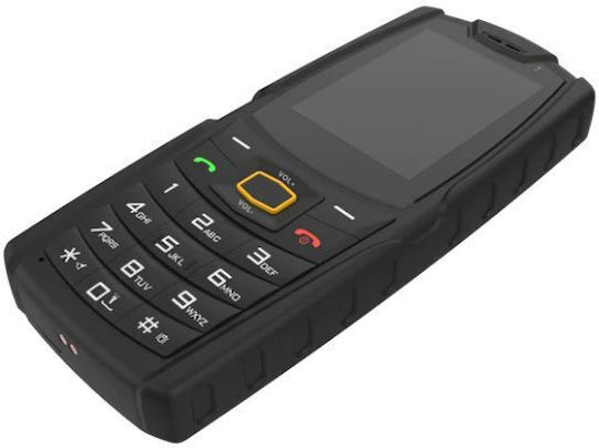 AGM M7 Dual SIM (1GB/8GB) Resistant Mobile with Buttons Black