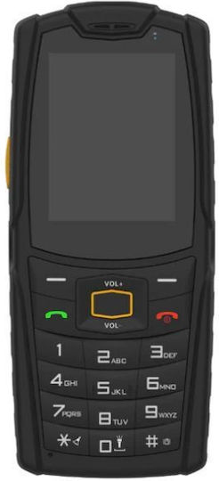 AGM M7 Dual SIM (1GB/8GB) Resistant Mobile with Buttons Black