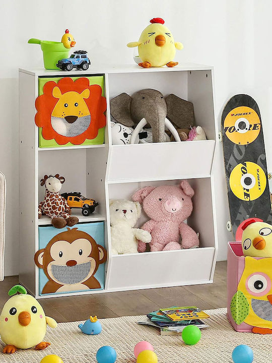 Songmics din Țesătură Box Set Multicolor 3buc