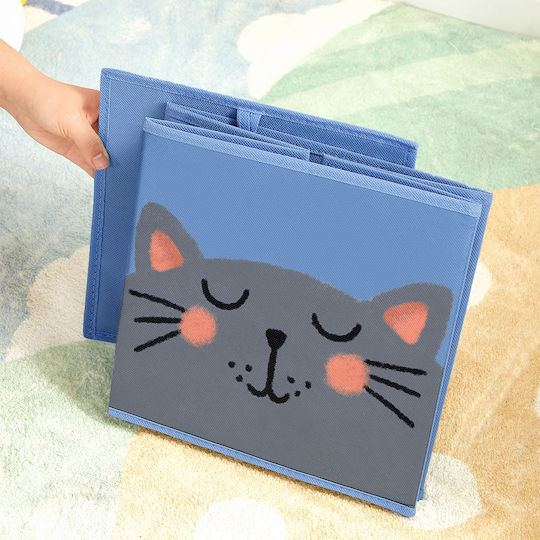 Songmics din Țesătură Box Set Multicolor 30x30x30cm 3buc