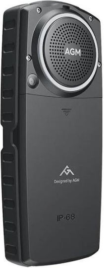 AGM M6 Dual SIM Ανθεκτικό Κινητό με Κουμπιά Μαύρο